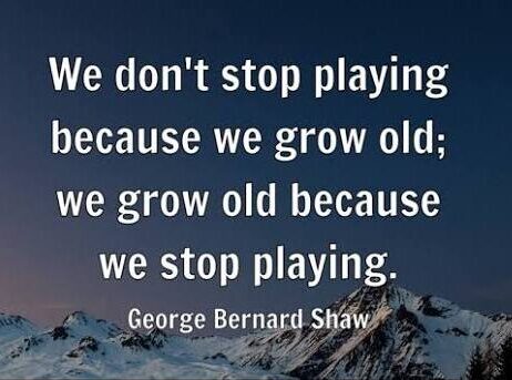 don't stop playing